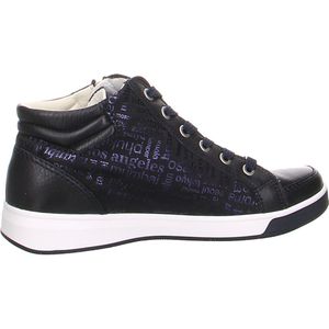 Ara 1234499 - VeterlaarzenHoge sneakersDames sneakersDames veterschoenenHalf-hoge schoenen - Kleur: Blauw - Maat: 38.5