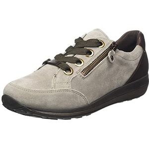 ARA Osaka Sneakers voor dames, maat 35 EU, X-breed, Moon Moro Caffee, 36 EU Breed