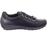 Ara - OSAKA - Sneakers - Zwart/antraciet - Schafrandpolstering - G-breedte - Veterschoen