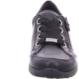 Ara - OSAKA - Sneakers - Zwart/antraciet - Schafrandpolstering - G-breedte - Veterschoen