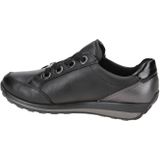 Ara - OSAKA - Sneakers - Zwart/antraciet - Schafrandpolstering - G-breedte - Veterschoen