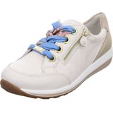 ARA Osaka Sneakers voor dames, crème, Shell, Platin, 37 EU, Crème Shell Platina, 37 EU Breed