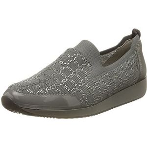 ARA Lissabon sneakers voor dames, grafietgrijs, 41 EU