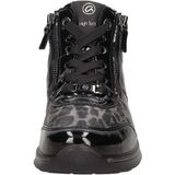 Ara - OSAKA - Sneakerboots - Zwart/grijs - Dierenprint - Sleehak