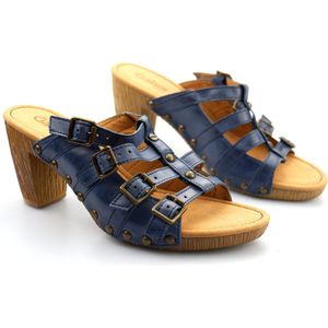 Gabor 03.801.76 - dames sandaal - blauw - maat 40 (EU) 6.5 (UK)