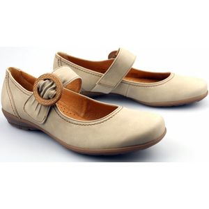 Gabor, Ballerinas Beige, Dames, Maat:39 EU