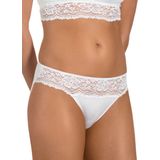 Dames Rio Slip - Millefleurs - Kanten Lage Vrouwen Slip - Zwart