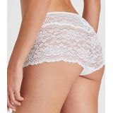 Millefleurs - Kanten Dames Hipster - Wit - 85% Polyamide, 15% Elastaan
