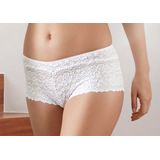 Millefleurs - Kanten Dames Hipster - Wit - 85% Polyamide, 15% Elastaan