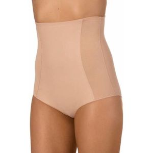 Hoge buik corrigerende slip - (High Waist) - Katoenen shapewear slip  - Huidkleur