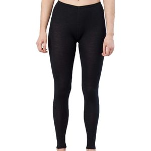 Nina von C dames Wollen legging / Thermo broek - Zwart