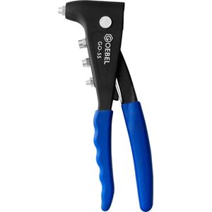 GOEBEL® - GO-55 Hand-Blindklinknageltang Blindklinknagel-Handtang Werkbereik ø 2,4 / 3,0 / 3,2 / 4,0 / 4,8 mm