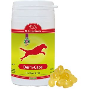 Schecker Nutrizeutikum Derm-Caps - für gesunde Haut und Fell Hundefutter 50 g Kapseln