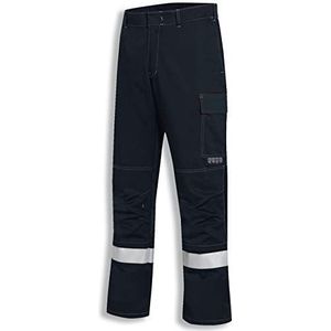 Uvex Multifunctionele werkbroek - vlamvertragende taillebroek - zwart - maat 56
