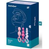Satisfyer Plugs gemaakt van siliconen, 13,5 - 14 cm, 3 delen