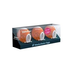 Masturbator Egg Set - Chrunchy - 3 pcs