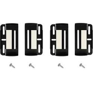 Eufab - Kentekenhouder - Voor 2 Kentekenplaten - Zonder Boren - Geschikt Voor Auto's