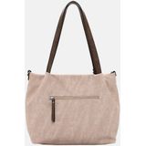 Emily & Noah Medium Schoudertas / Crossbodytas Dames - Elke - Beige