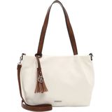 Emily & Noah Medium Schoudertas / Crossbodytas Dames - Elke - Beige