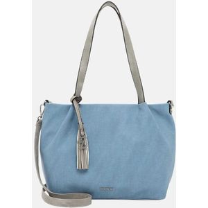 Emily & Noah Elke shopper smoke blue