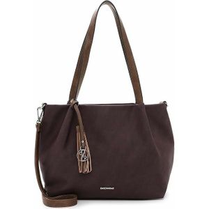 EMILY & NOAH shopper E&N Elke ( 62791 ) - Dames handtassen - darkwine 643