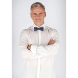 OLYMP - Wit Effen Overhemd - Katoen - Kent Kraag - Lange Mouwen