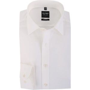 OLYMP Level 5 - Overhemd - Beige - Strijkvriendelijk - 97% Katoen