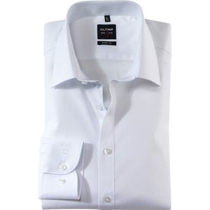 OLYMP - Level Five - Overhemd - Wit - Comfort Stretch - Body Fit