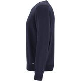 MARVELIS - Heren Trui - Donkerblauw - Katoen - V-hals