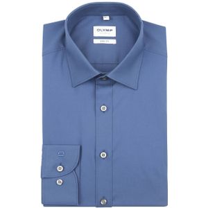 Olymp Level 5 overhemd rafblauw body fit