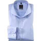 OLYMP - Level 5 - Overhemd - Lichtblauw - Fijn Twill - Strijkvriendelijk