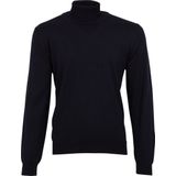 OLYMP - Trui - Blauw - 100% Merino Wol - Licht Getailleerd