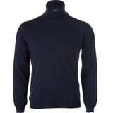 OLYMP - Trui - Blauw - 100% Merino Wol - Licht Getailleerd