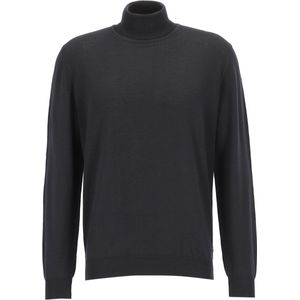 OLYMP - Modern Fit - Coltrui - Zwart - 100% Merino Wol