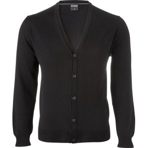 OLYMP modern fit vest wol - zwart