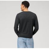 Olymp Trui O-Hals Wol Antraciet - Heren - Pullovers