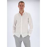 OLYMP - Level 5 - Overhemd - Beige - Mouwlengte 7 - Strijkvriendelijk