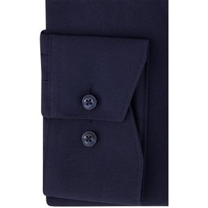 Olymp - Luxor Modern Fit - Overhemd - Donkerblauw - 100% Katoen