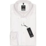 OLYMP - Luxor - Overhemd - Wit - 100% Katoen - Modern Fit