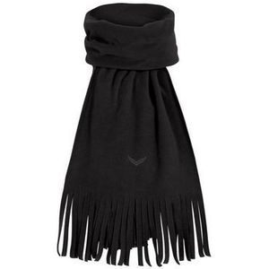Trigema Fleece sjaal voor dames, zwart.