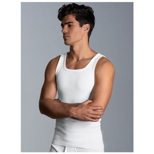 Wit Hemd - Mouwloos - 100% Katoen - Basic