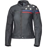 Held - Midway - Leren Motorjas - Zwart Wit