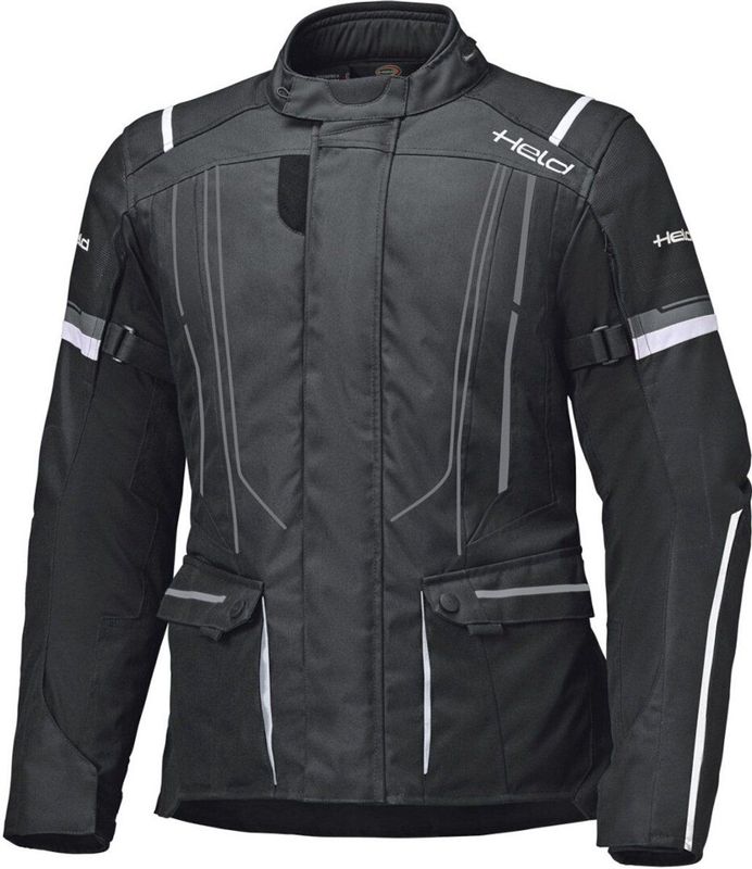 Held - Zorro ST - Motorjas - Zwart Wit - Waterdicht - Textiel