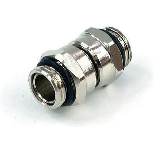 Phobya Variabele SLI/Crossfire aansluitnippel G1/4' 1 slot, Aansluitingen voor waterkoeling, Zilver