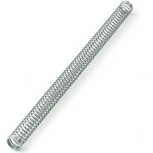 Aquatuning Knikbeschermingsveer 10 mm (200 mm lang) Zilver