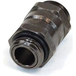 Phobya Variabele SLI/Crossfire aansluitnippel G1/4' 1 slot, Aansluitingen voor waterkoeling, Zwart