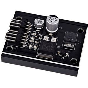 Phobya 4Pin PWM naar 3Pin Transformator Enkelvoudig, Bewaking van waterkoeling, Zwart