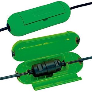 Brennenstuhl Safe-Box / beschermende behuizing voor verlengkabel (bescherming voor kabels, binnenshuis) groen