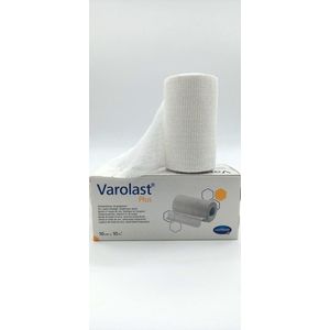 Varolast Plus - Zinklijmzwachtel - 10 cm x 10 m - 1 Stuk