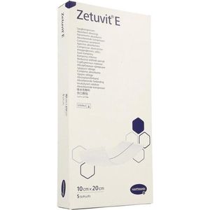 Zetuvit E - Gaaskompres - Blauw - Hydrofoob Nonwoven - Absorberend